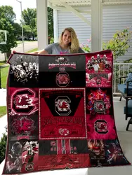 South Carolina Gamecocks Scg Quilt Blanket      and Home Decor