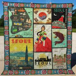 South Korea Blanket Th1307 Quilt and Home Decor