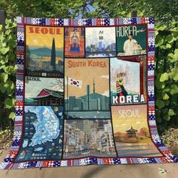 South Korea Li060703A Quilt Blanket and Home Decor