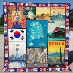 South Korea Li080711A Tbg Quilt Blanket and Home Decor