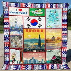 South Korea Li290601A Tbg Quilt Blanket and Home Decor