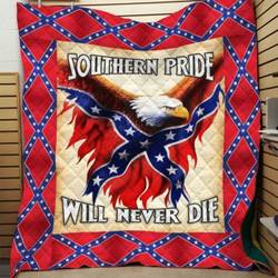 Southern Pride Rebel Flag 3D Printing Quilt Blanket Htt-Qdd00001 and Home Decor