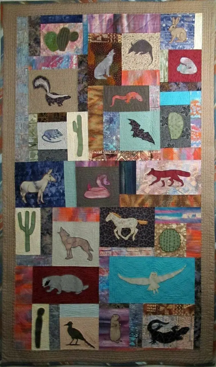 Southwest Critters Hur Quilt lu and Home Decor