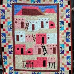 Southwest Pueblo Cla2110417Q Quilt Blanket and Home Decor