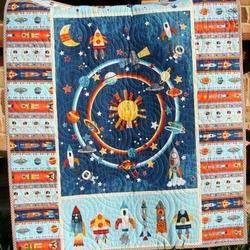 Space Clp040744 Quilt Blanket and Home Decor
