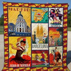 Spain Ye060708A Tbg Quilt Blanket and Home Decor