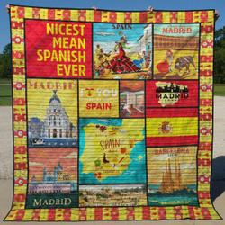 Spanish Tu180611A Quilt Blanket and Home Decor