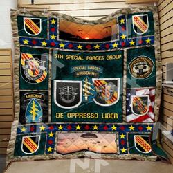 Special Force Airborne Quilt Blanket Dhc0910211Vt and Home Decor