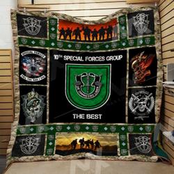 Special Force Airborne Quilt Blanket Dhc0910382Vt and Home Decor