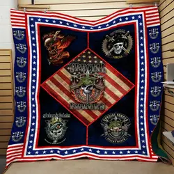 Special Force Airborne Quilt Blanket Dhc0910506Vt and Home Decor