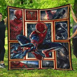 Spider Man  Premium Quilt  Quilt and Home Decor