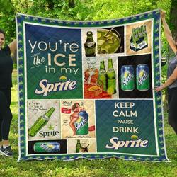 Sprite Funny Gift For Soft Drink Gift Idea Quilt and Home Decor