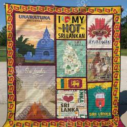 Sri Lanka Blanket Th1307 Quilt and Home Decor