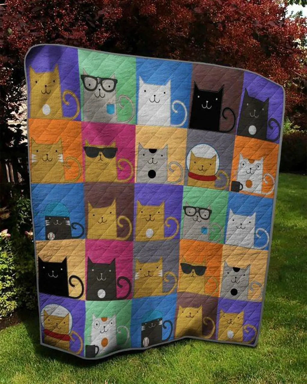 St Cat 120402 Quilt Blanket Quilt and Home Decor