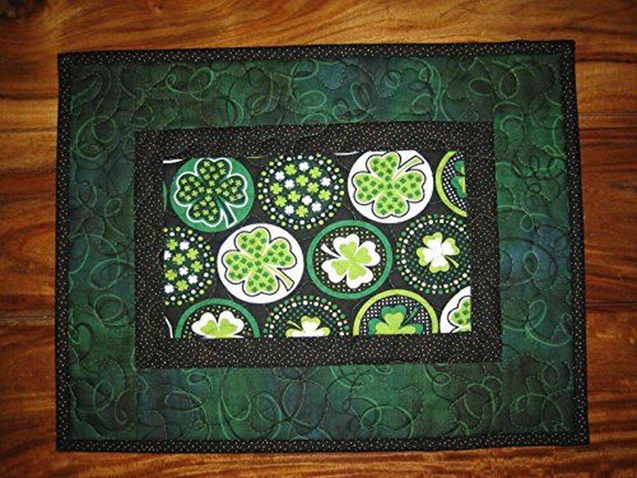 St Patricks Day Quilt Blanket Dhc310118Lt and Home Decor