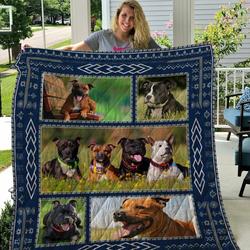 Staffordshire Bull Terrier Quilt Blanket Dhc2911208Vt and Home Decor