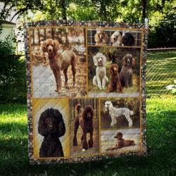 Standard Poodle Cute Cl10100240Mdq Quilt Blanket and Home Decor