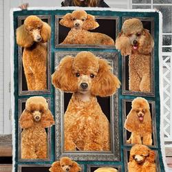 Standard Poodle Quilt Blanket Dhc150120700Td and Home Decor