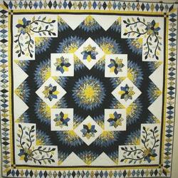 Star Flower Cla1510426Q Quilt Blanket and Home Decor