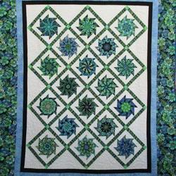 Star Flower Hur Quilt pl and Home Decor