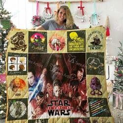 Star War Quilt Blanket 02160 and Home Decor