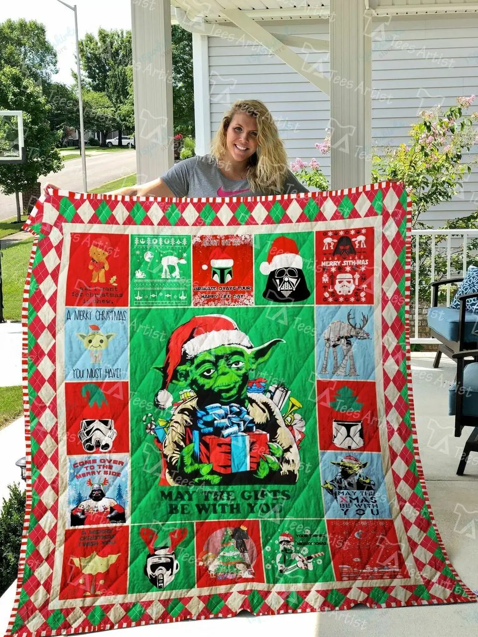 Star Wars Quilt Blanket 01959 and Home Decor