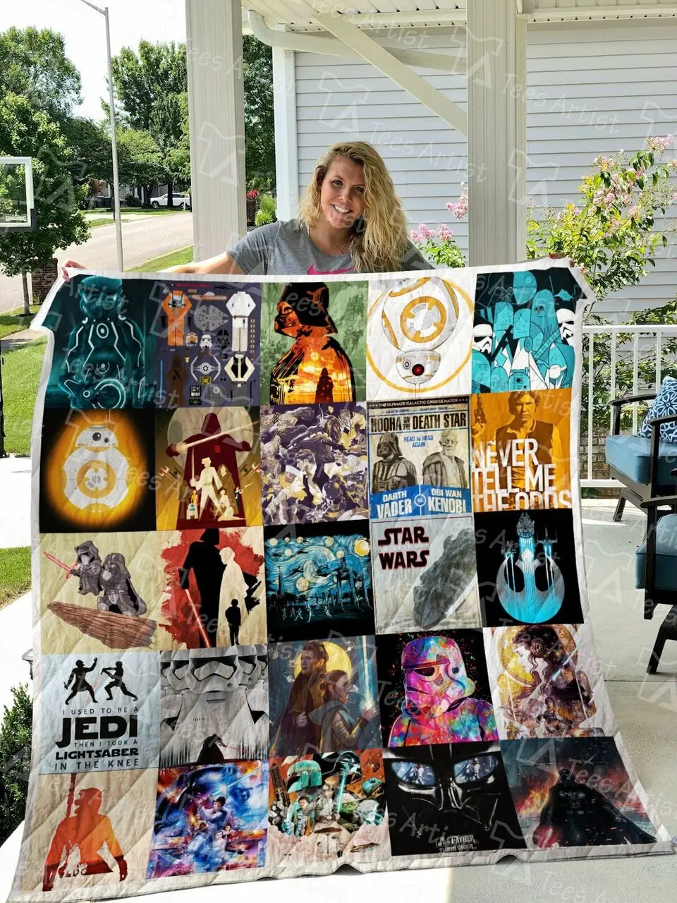 Star Wars Quilt Blanket 0462 and Home Decor