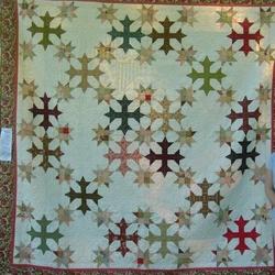 Stars And Crosses Cla2210456Q Quilt Blanket and Home Decor