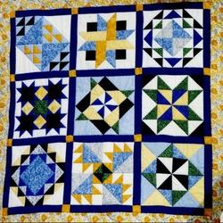 Stars Cla2110442Q Quilt Blanket and Home Decor