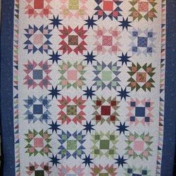 Stars Cla2210453Q Quilt Blanket and Home Decor