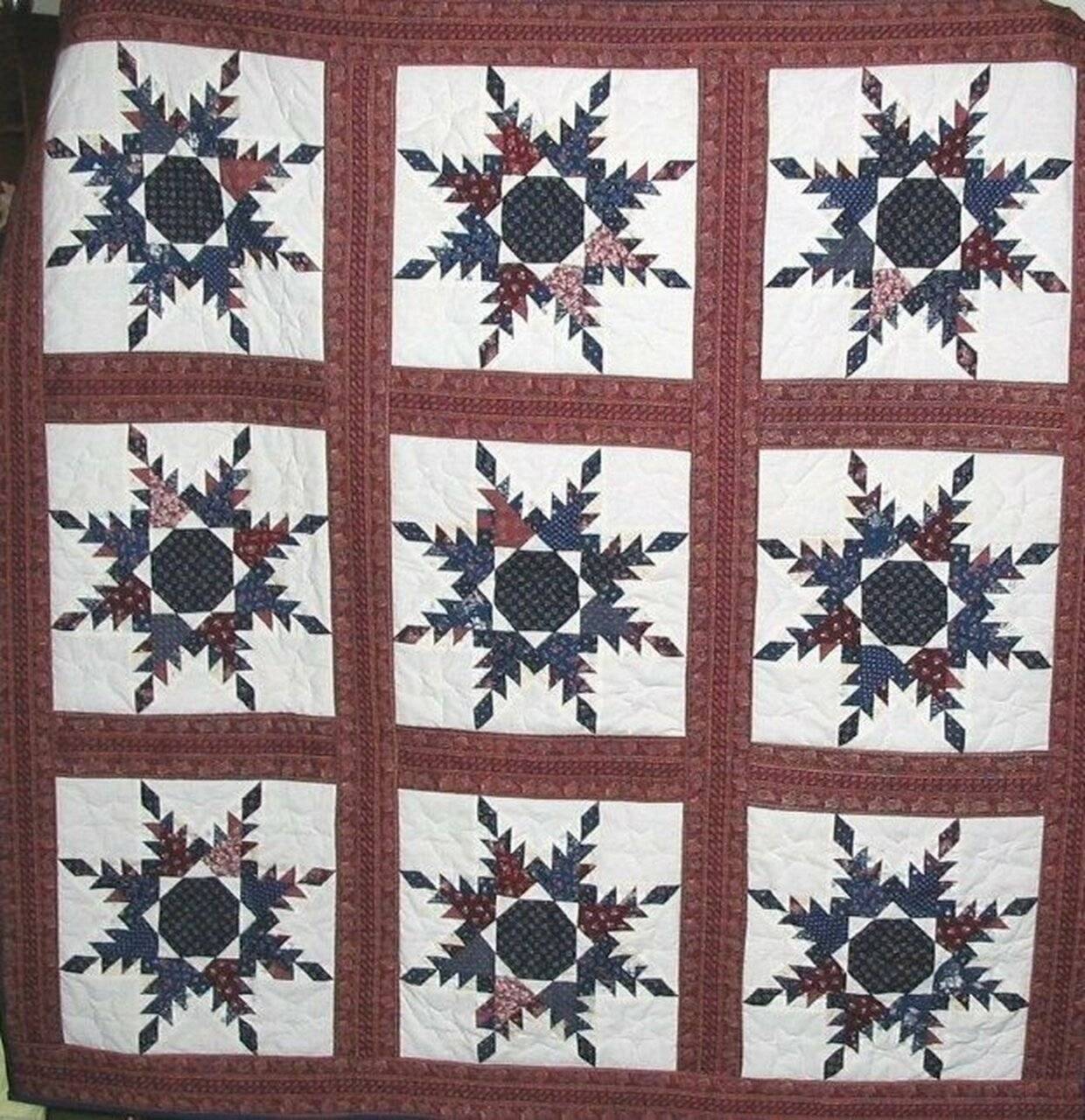Stars Cla2210461Q Quilt Blanket and Home Decor