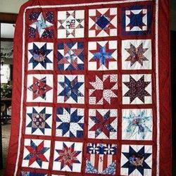 Stars Hur Quilt bh and Home Decor