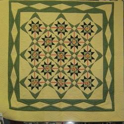 Stars In The Meadow Cla2110447Q Quilt Blanket and Home Decor