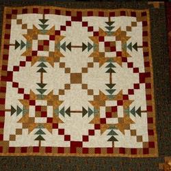 Stars In The Woods Cla2210459Q Quilt Blanket and Home Decor