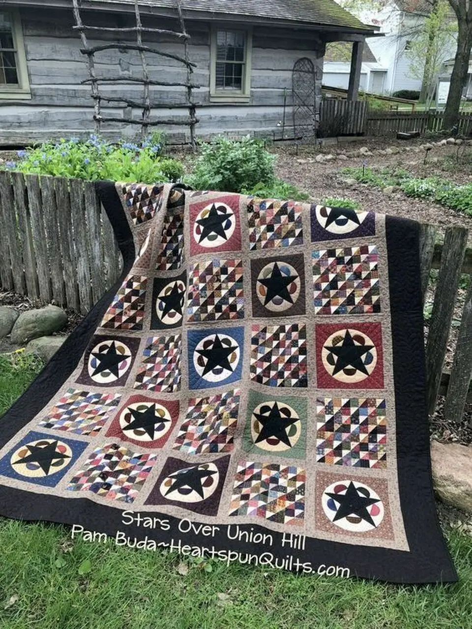 Stars Over Union Hill Cla1210329Q Quilt Blanket and Home Decor