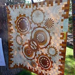 Steampunk Gear Hur Quilt pf and Home Decor