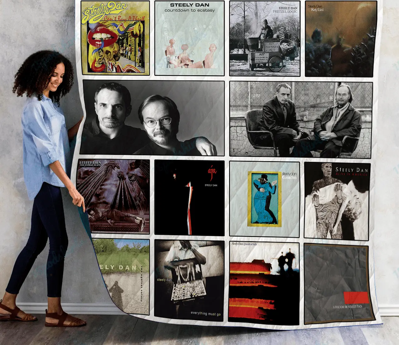 Steely Dan Albums Quilt Blanket For Fans Ver 14 and Home Decor