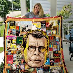 Stephen King Quilt Blanket and Home Decor