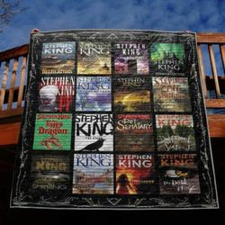 Stephen King Quilt Blanket Hn57  Quilt and Home Decor