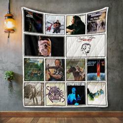 Stephen Stills Album Covers Quilt Blanket and Home Decor