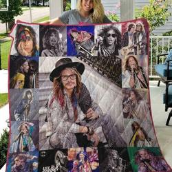Steven Tyler Quilt Blanket  Limited Quilt Blanket and Home Decor