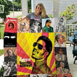 Stevie Wonder Quilt Blanket 01057 and Home Decor