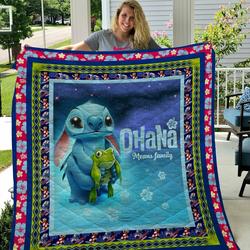 Stitch  Ohana Mean Family Quilt  Quilt and Home Decor