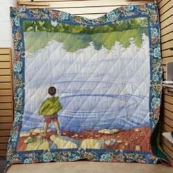 Stone Skipping Quilt Blanket Lukt0C Dhc0301681Dd and Home Decor