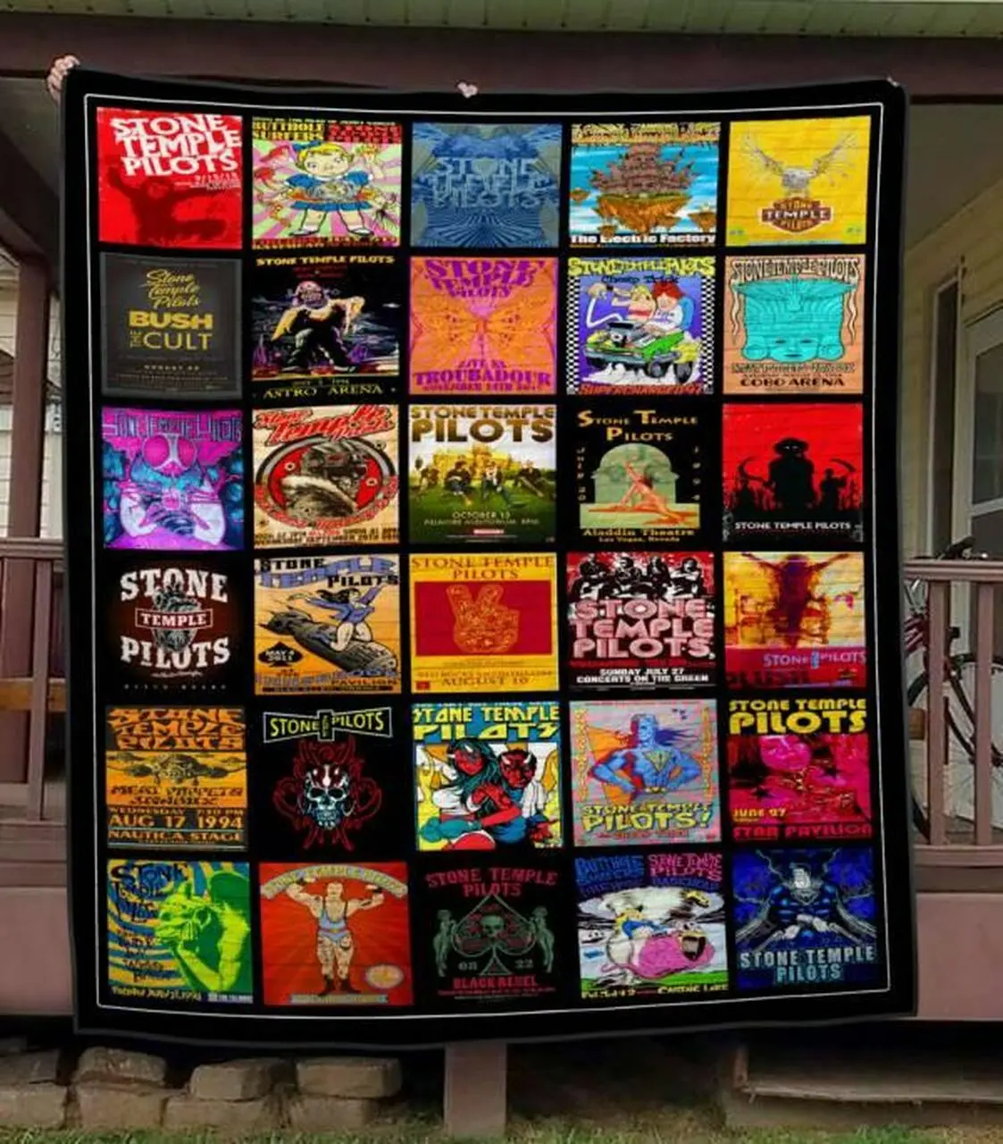 Stone Temple Pilots Quilt Blanket Hvt310522 Quilt and Home Decor