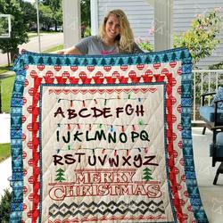 Stranger Things Quilt Blanket 01875 and Home Decor