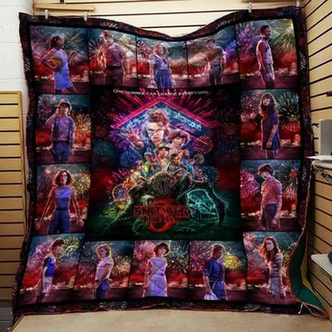 Stranger Things Quilt Blanket Cfq18 Quilt and Home Decor