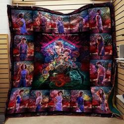 Stranger Things Quilt Blanket Cfq18  Quilt and Home Decor