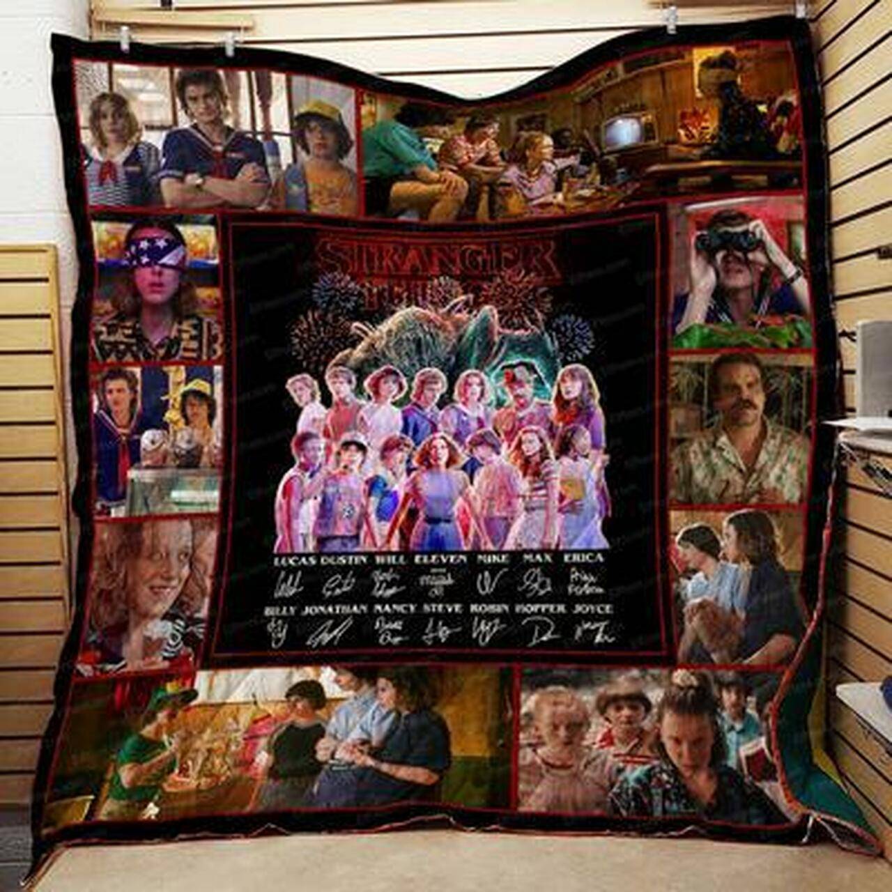 Stranger Things Quilt Blanket St028 Quilt and Home Decor