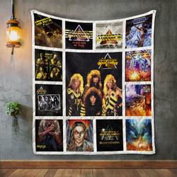 Stryper Album Covers Quilt Blanket and Home Decor
